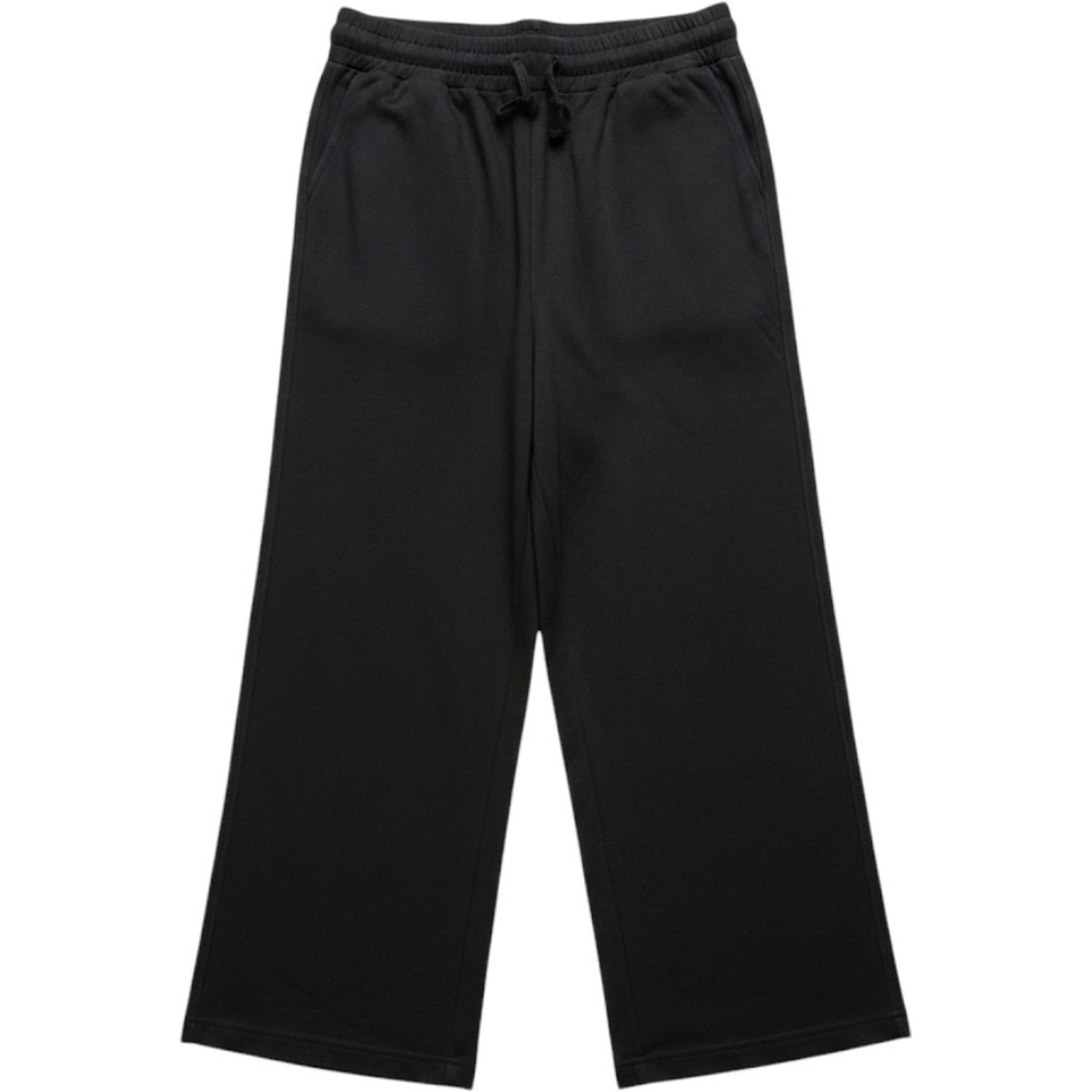 DIBAOL Womens‎ 4XL Black Wide Leg Lounge Capri Pants Elastic Drawstring Pockets